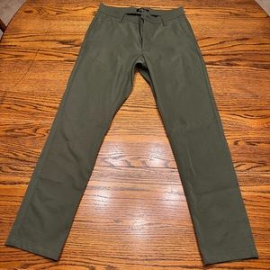 Proof Huckberry Nomad Pant - 31x32 Slim - Olive Green